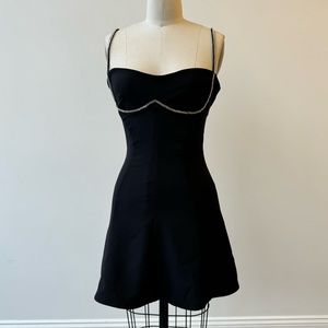 Mistress Rocks Lovebug Mini Dress with Chain Detail